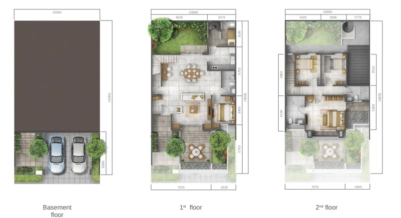 Floor plan for Type A Basic